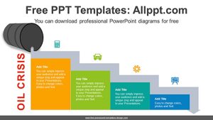 Oil Crisis PowerPoint Diagram Template