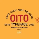 Oito Display Font Family