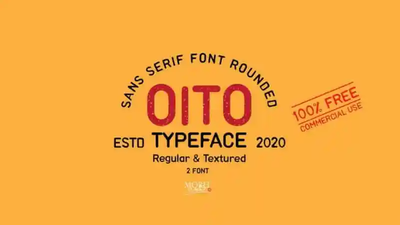 Oito Display Font Family
