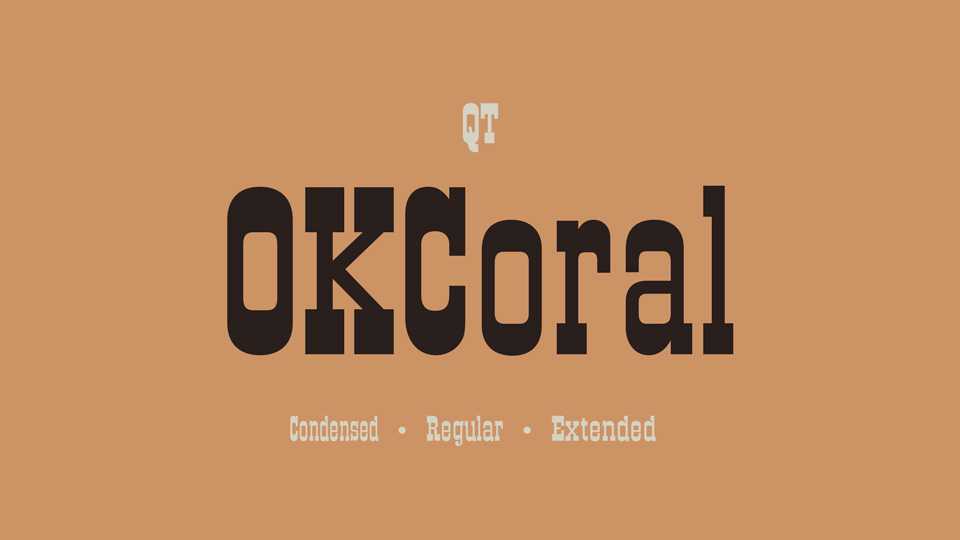 OKCoral Font Family › Fontesk