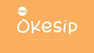 Okesip Font › Fontesk