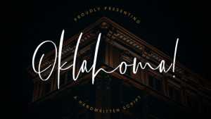 Oklahoma Script › Fontesk