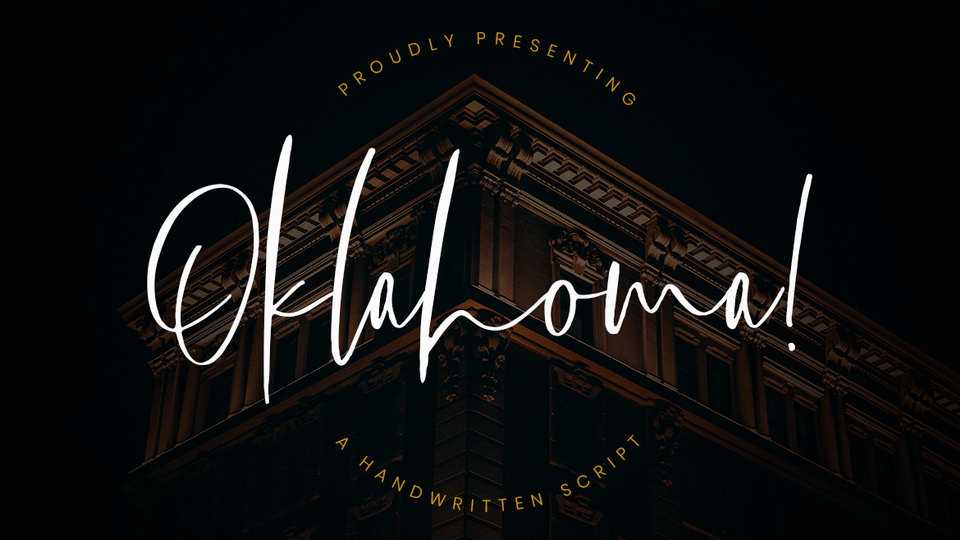 Oklahoma Script › Fontesk