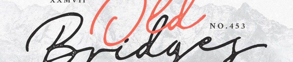 Old Bridges Signature Font