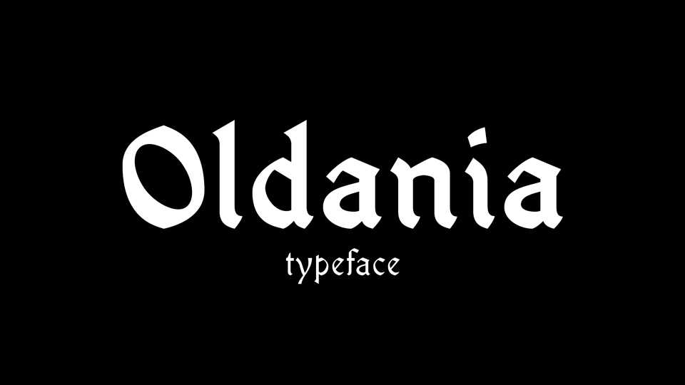 Oldania Font Family › Fontesk