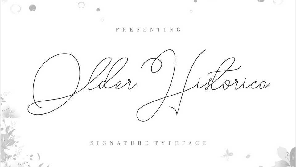 Older Historica Script Font › Fontesk