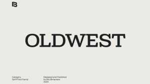 Oldwest Font › Fontesk