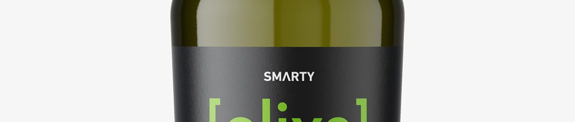 Olive bottle mockup / 750 ml