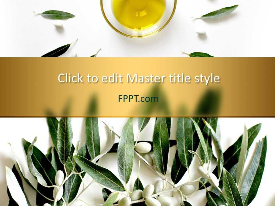 Olive PowerPoint Template