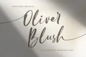 Oliver Calligraphy Font