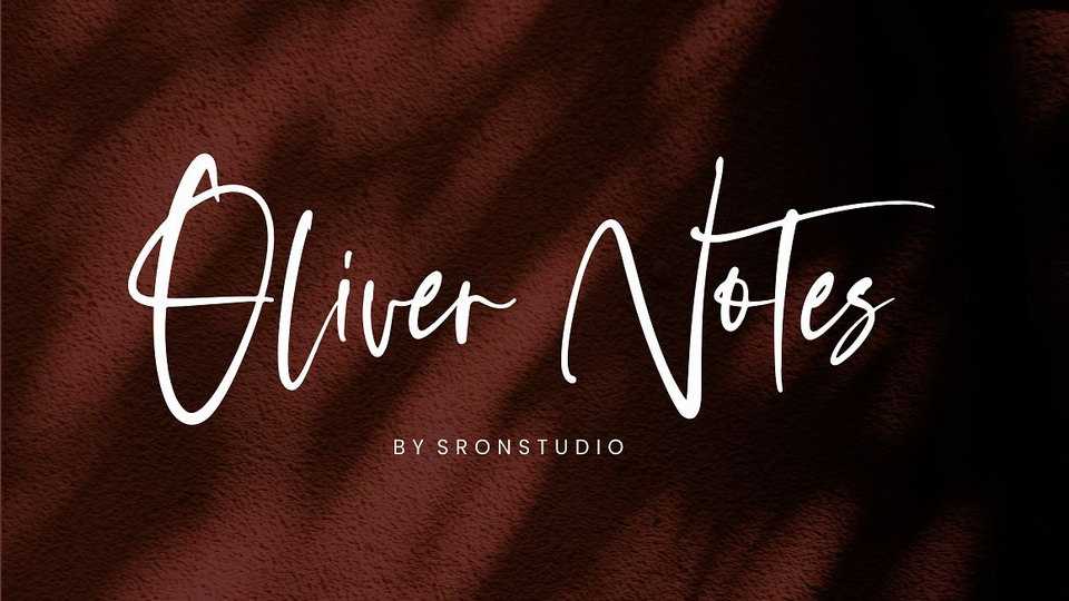 Oliver Notes Font › Fontesk
