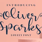 Oliver Sparks Script Font