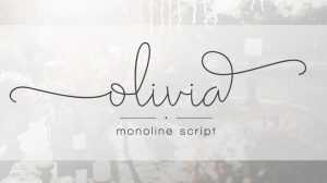 Olivia Script Font › Fontesk