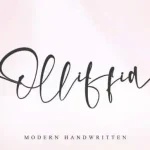 Olliffia Calligraphy Font