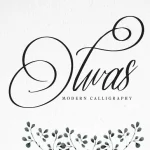 Olwas Script Font - Fonte Grátis Olwas Script Font