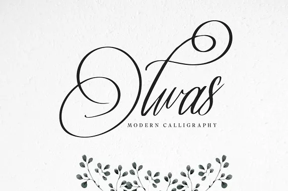 Olwas Script Font