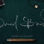 Omed Brush Font › Fontesk