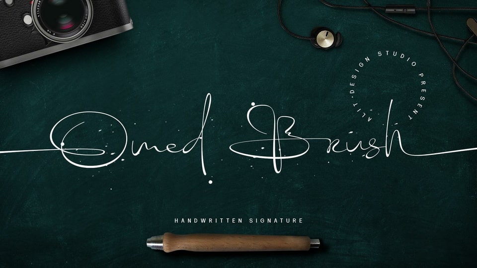 Omed Brush Font › Fontesk