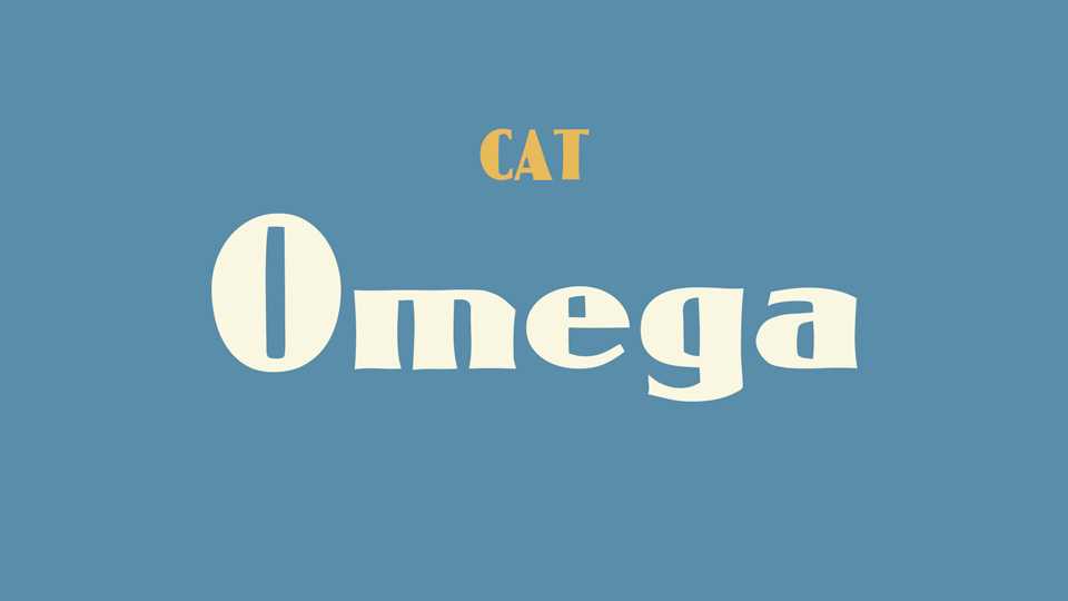 Omega Font › Fontesk