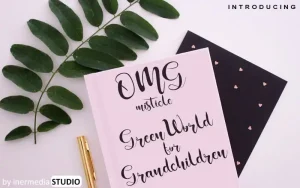 OMG Misticle Script Font
