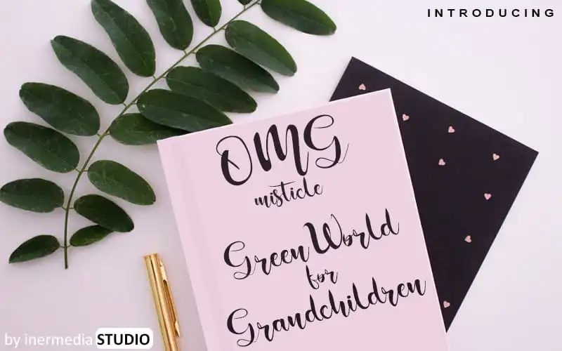 OMG Misticle Script Font