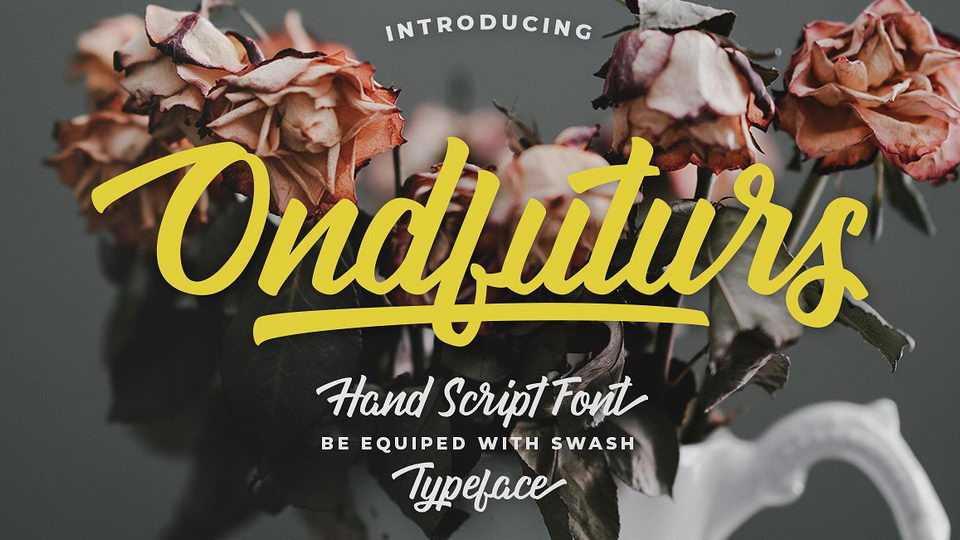 Ondfuturs Script Font › Fontesk