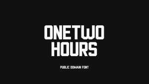 One Two Hours Font › Fontesk