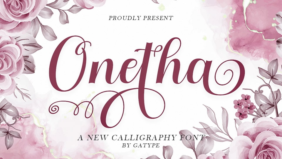Onetha Font › Fontesk