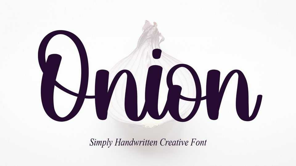 Onion Font › Fontesk