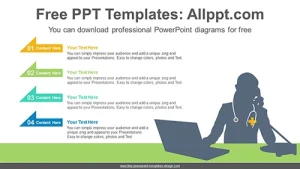 Online Doctor PowerPoint Diagram
