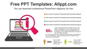 Online Education PowerPoint Diagram Template