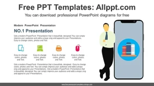 Online Education PPT Diagram