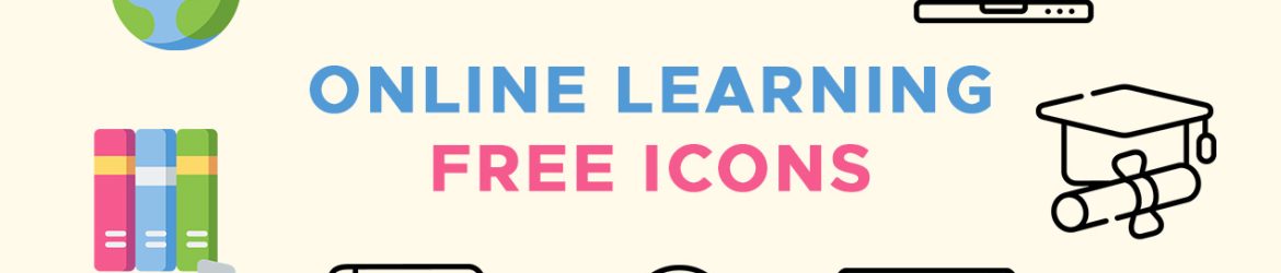 Online Learning Icons