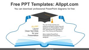 Online Learning PowerPoint Diagram