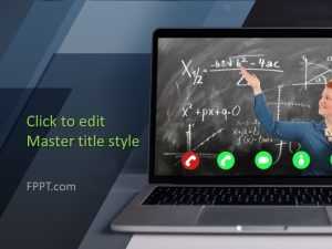 Online Presentation PowerPoint Template