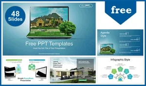 Online Real Estate PowerPoint Templates