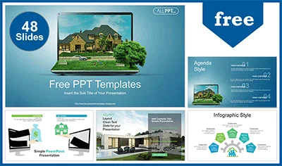Online Real Estate PowerPoint Templates
