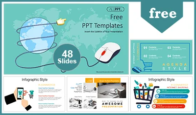 Online Shopping PowerPoint Templates