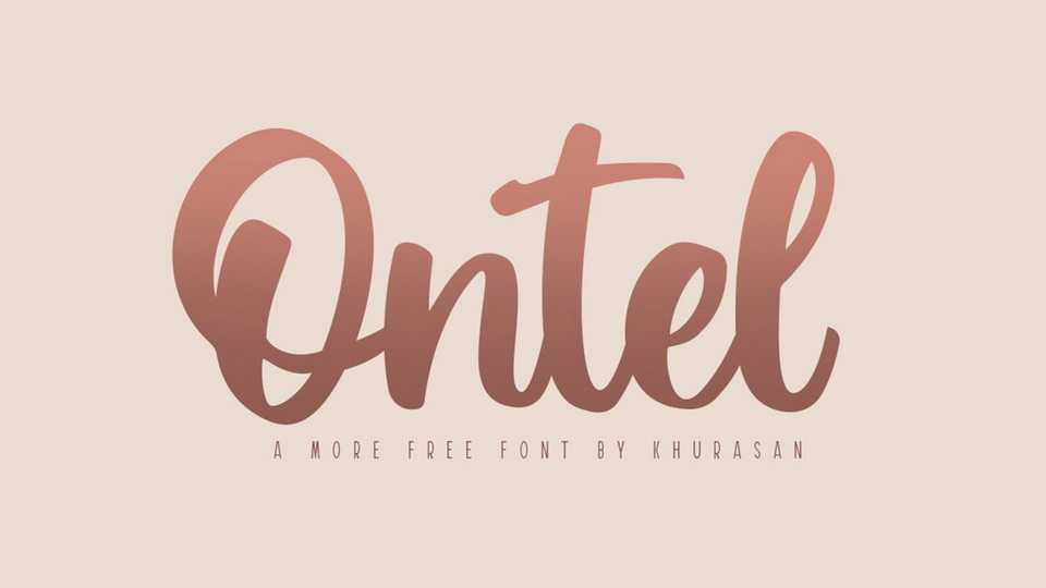 Ontel Script Font › Fontesk