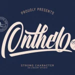 Onthel Calligraphy Font - Fonte Grátis Onthel Calligraphy Font