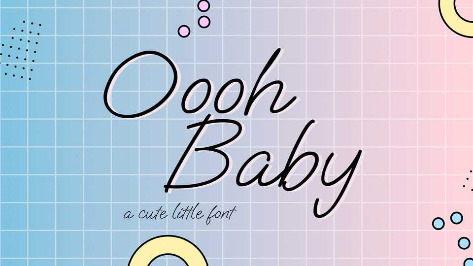 Oooh Baby Font › Fontesk