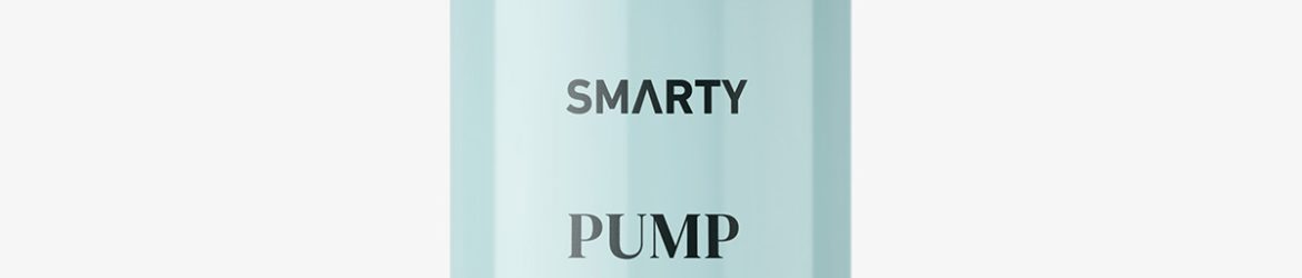 Opaque pump bottle mockup / 60 ml