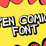 Open Comic Font › Fontesk