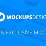 Open cosmetic jar mockup