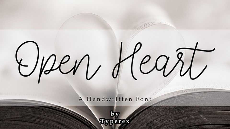 Open Heart Font › Fontesk
