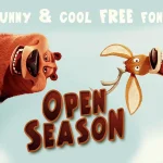 Open Season Font - Fonte Grátis Open Season Font