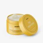 Opened matt cosmetic jar mockup