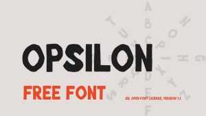 Opsilon Font › Fontesk