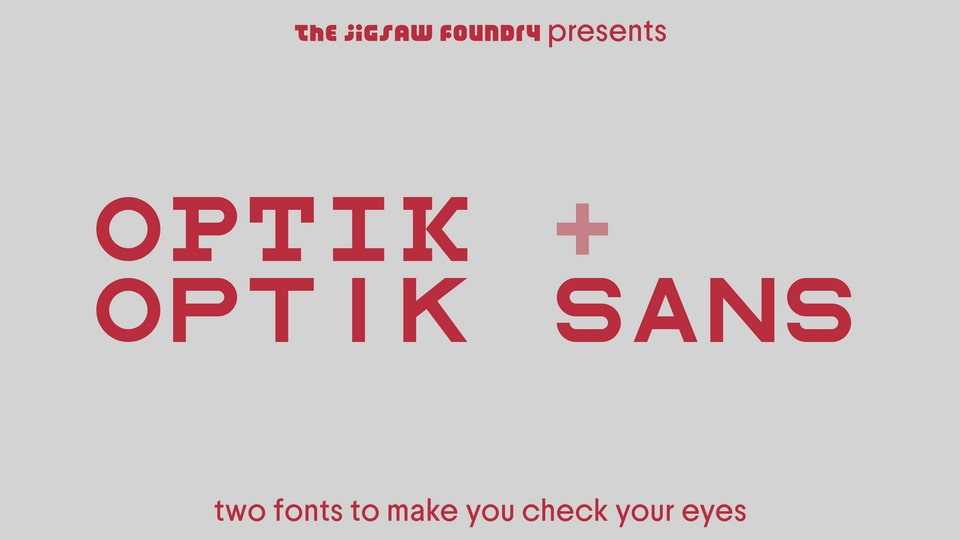 Optik & Optik Mono Fonts › Fontesk