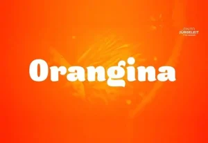 Orangina Display Font